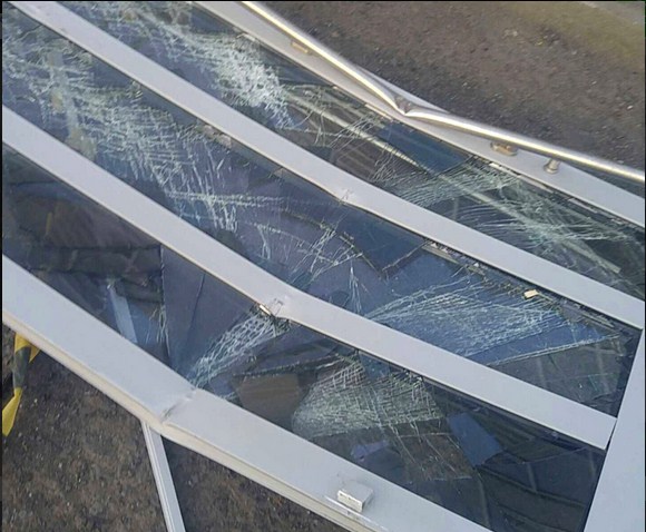 В Польше САУ "Гвоздика" въехала в дискотеку