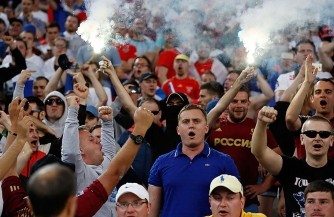 Русские фанаты - спецназ ФСБ