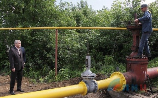 ЛНР прорвала газовую блокаду Первомайска, построив в рекордные сроки новый газопровод