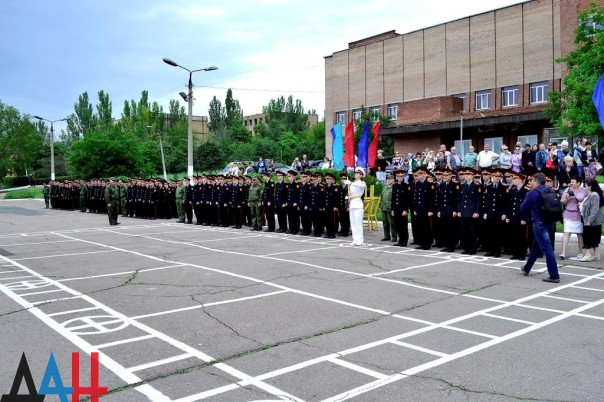 В военном лицее ДНР прошел первый выпуск курсантов, начавших учебу после создания Республики