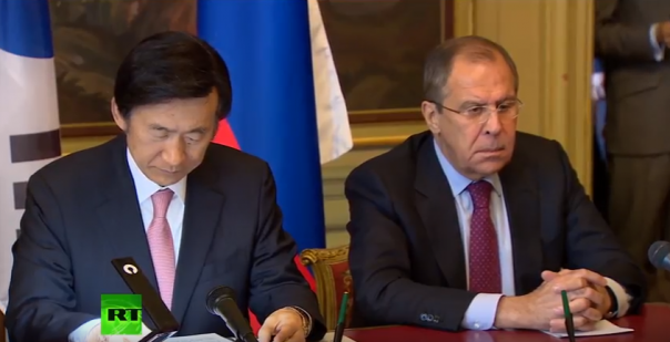 Пресс-конференция глав МИД России и Южной Кореи по итогам встречи