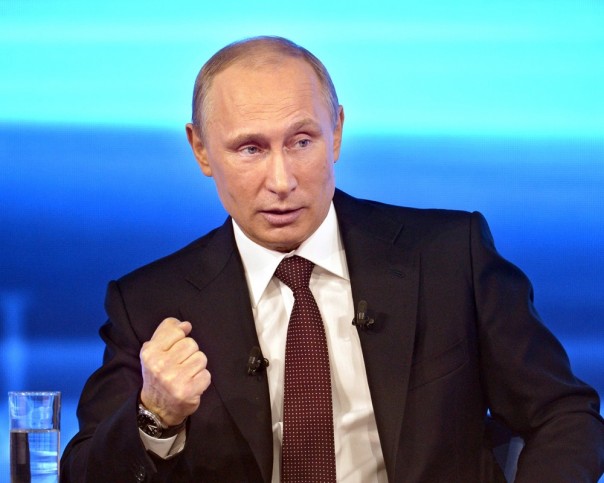 Потому что у вас есть Путин! Потому что у вас есть Путин!