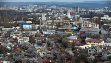 В Симферополе установлен "нулевой" километр