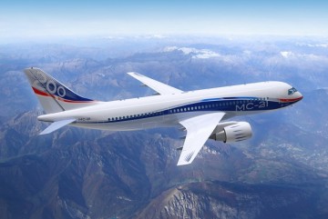 В России находятся пять самолётов МС-21 в различной стадии сборки
