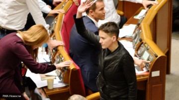 Савченко требует от Запада «остановить аппетиты России»