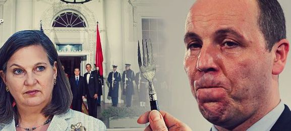 Парубию на приёме в США отказались выдать вилку – чтобы никого не покалечил