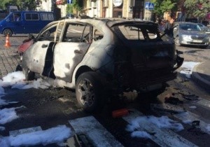 Опубликовано видео взрыва автомобиля Павла Шеремета в Киеве