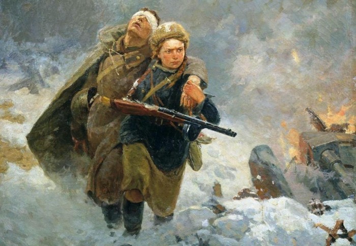 Эхо войны. Ушедшие в вечность. Медсестра и солдат