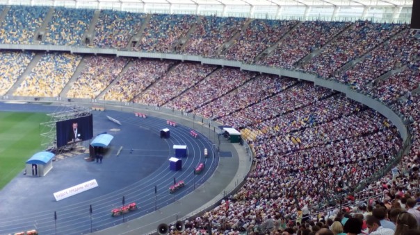 Религиозные фанатики захватили столицу Украины (фото)