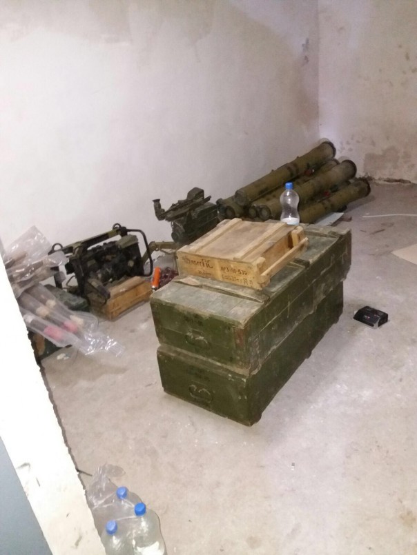 "Днепр-1" установил рекорд по количеству похищенного оружия из зоны "АТО" "Днепр-1" установил рекорд по количеству похищенного оружия из зоны "АТО"