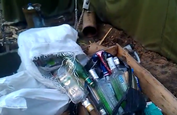 Два мешка горылки выпитой за неделю и немного быта самой сильной армии континента