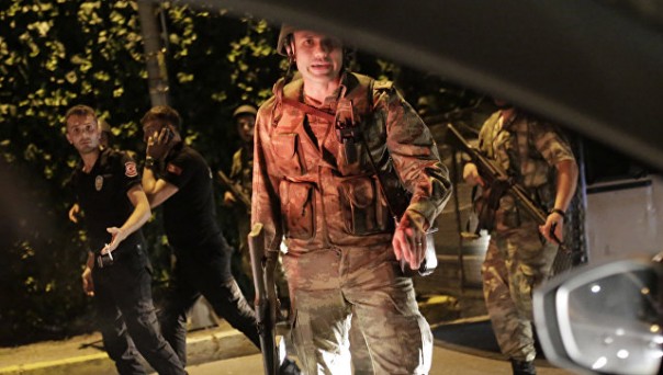 А что там в Турции? Говорят военный переворот...