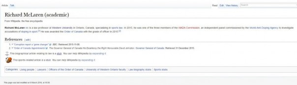 Олимпиада и дознание «проффесора» МакЛарена. Александр Роджерс Олимпиада и дознание «проффесора» МакЛарена. Александр Роджерс