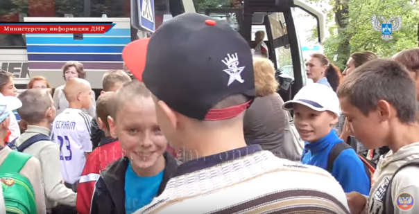 Дети из Республик отправились на отдых в Россию