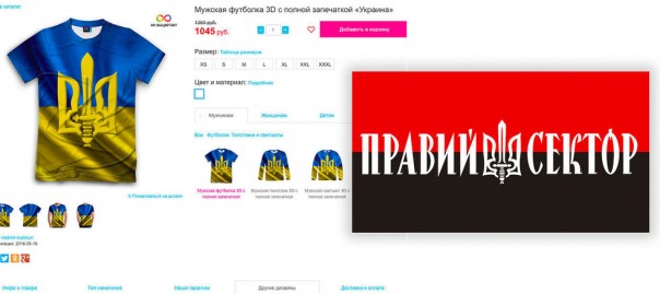 Нацизм с доставкой на дом. Кто в России продаёт символику "Правого сектора" Нацизм с доставкой на дом. Кто в России продаёт символику "Правого сектора"