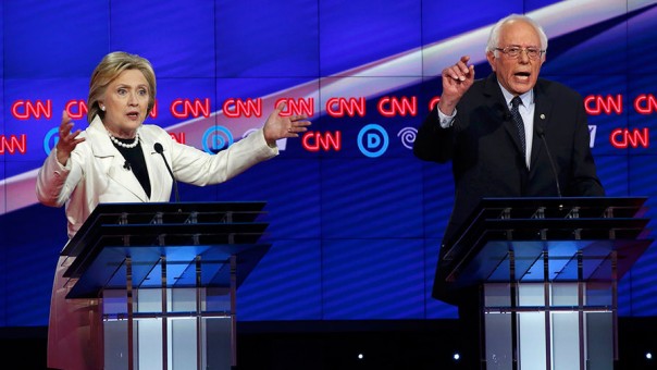 Раскол среди демократов в США. Сандерс возмущен, Клинтон улыбается