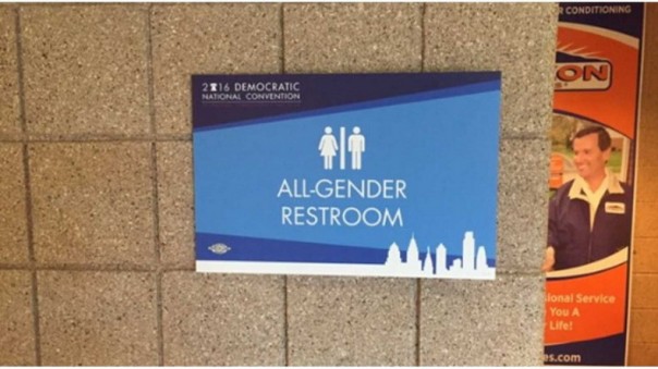 На съезде Демократической партии США женский туалет сделали общим для всех полов