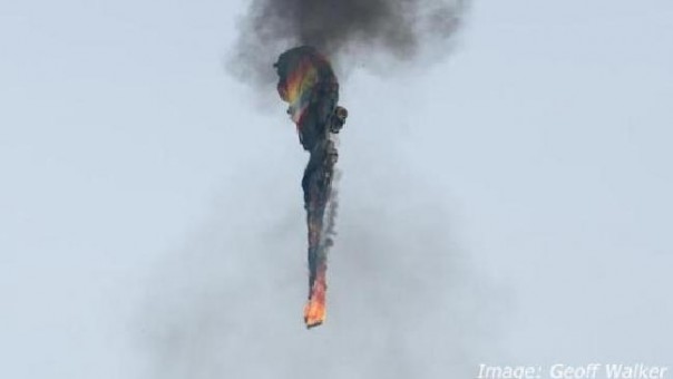 В Техасе загорелся и упал воздушный шар с 16 пассажирами