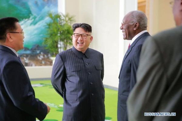 Ким Чен Ын встретился со специальным посланником первого секретаря Коммунистической партии Кубы