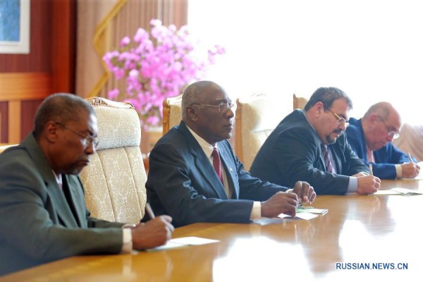 Ким Чен Ын встретился со специальным посланником первого секретаря Коммунистической партии Кубы