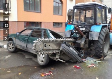 18 жестоких народных штрафов за хамскую парковку