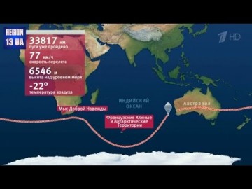 Федор Конюхов на воздушном шаре вышел на финишную прямую: Кругосветное путешествие вокруг земли