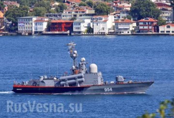 Русский «Тарантул» с ракетами «Москит» прибыл в Сирию, а «Калибры» вернулись в Севастополь