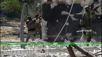 Первые кадры из Алеппо — боевики бегут, Армия и ВКС РФ освобождают район Ашрафия