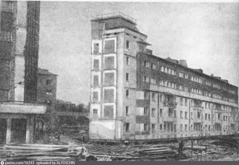 Как передвигали дома в Москве Как передвигали дома в Москве