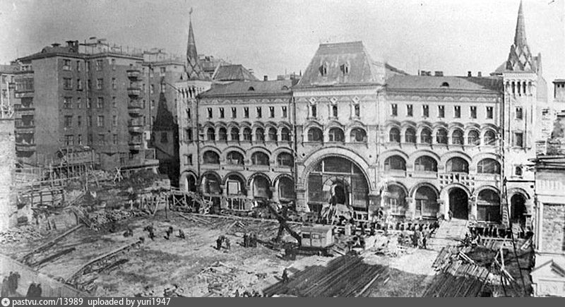 Как передвигали дома в Москве Как передвигали дома в Москве