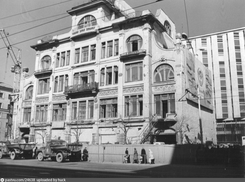 Как передвигали дома в Москве Как передвигали дома в Москве