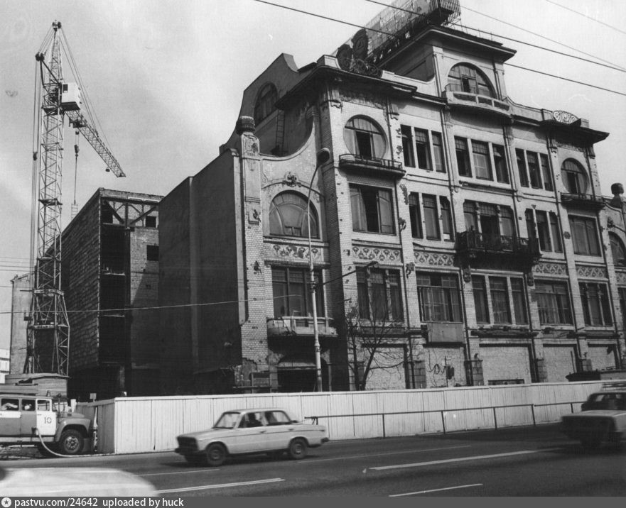 Как передвигали дома в Москве Как передвигали дома в Москве