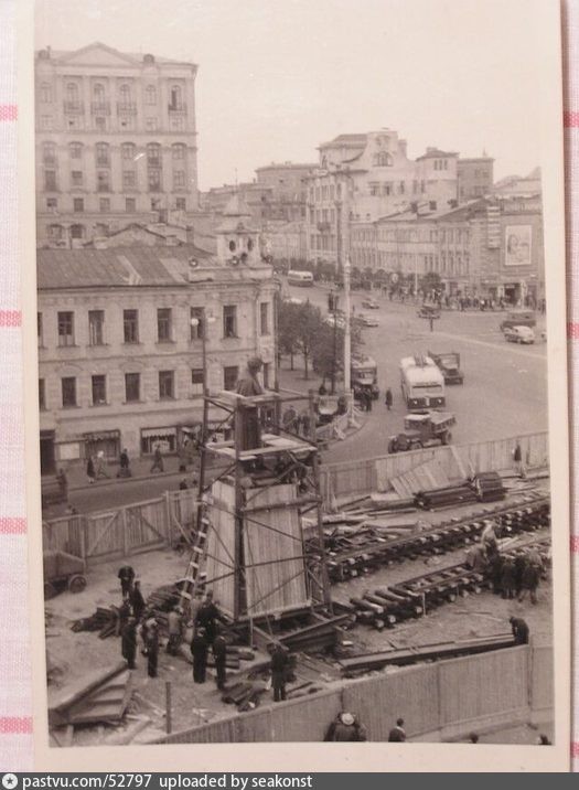 Как передвигали дома в Москве Как передвигали дома в Москве