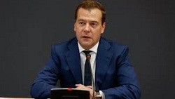 Конференция с участием Медведева экстренно прервалась из-за звуков, похожих на выстрелы