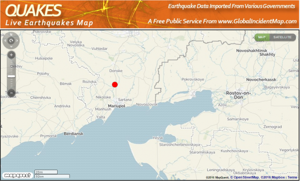 В Мариуполе зафиксировали странные толчки: СМИ пишут о землетрясении В Мариуполе зафиксировали странные толчки: СМИ пишут о землетрясении