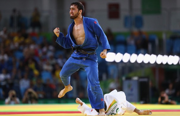 Российский дзюдоист Хасан Халмурзаев завоевал золотую медаль ОИ-2016
