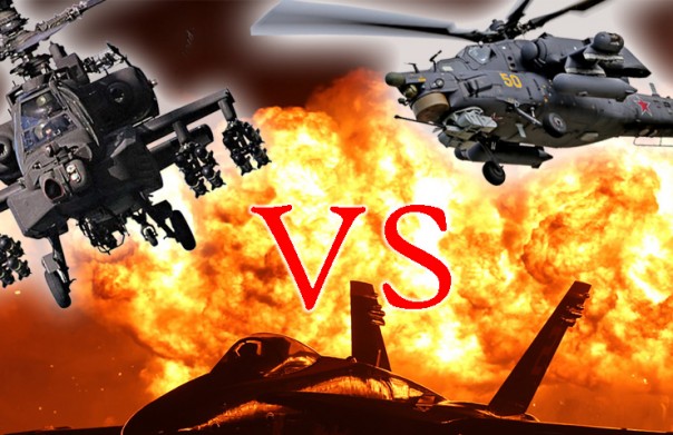 Ка-52/ Ми-28н «Ночной охотник» vs «Apache». "Битва ТИТАНОВ"
