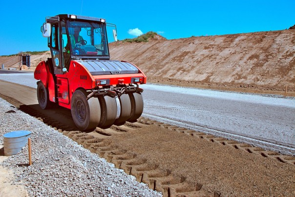 Строительство автомобильной дороги к Крымскому мосту