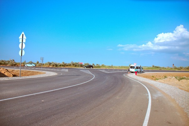 Строительство автомобильной дороги к Крымскому мосту