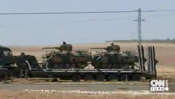 Турция нанесла артиллерийский удар по позициям террористов в Сирии