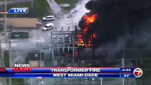 Взрыв на подстанции во Флориде оставил без света 27 тысяч человек