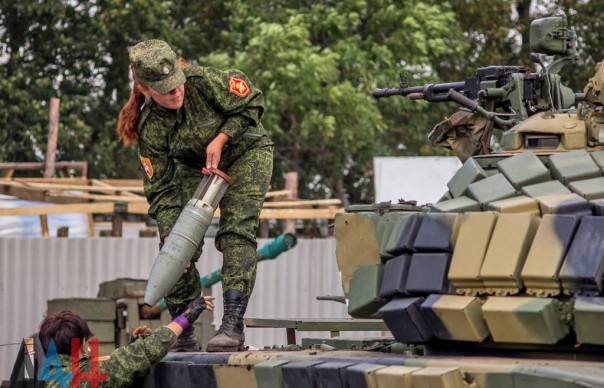 Подготовка к танковым состязаниям в ДНР. 26.08.2016, "Панорама" Подготовка к танковым состязаниям в ДНР. 26.08.2016, "Панорама"