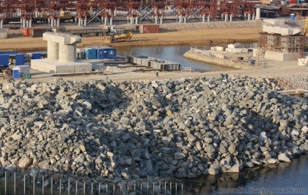 Киностудия "МосТфильм" представляет: Газовый мост в Крым. Стройка на керченском берегу Киностудия "МосТфильм" представляет: Газовый мост в Крым. Стройка на керченском берегу