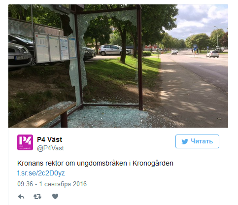 В Швеции мигранты третий день держат в страхе полицию и громят город