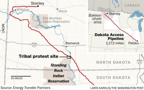 США: Для подавления массовых протестов индейцев привлечена национальная гвардия США: Для подавления массовых протестов индейцев привлечена национальная гвардия