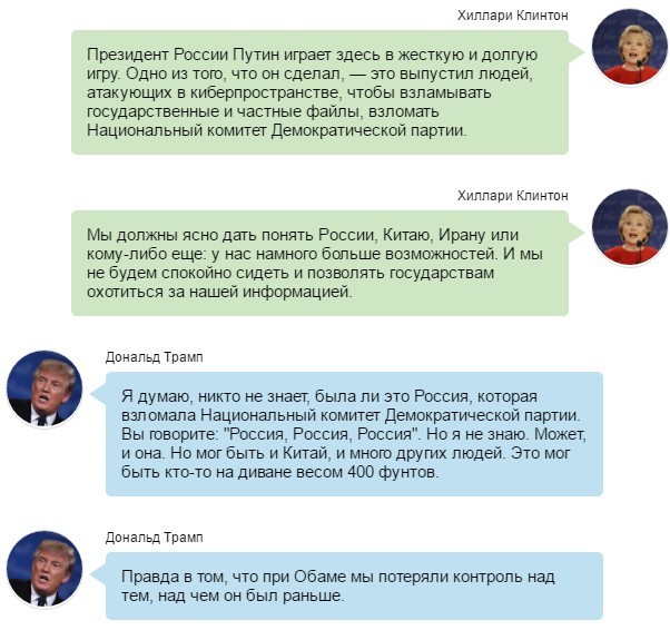 "Чужой" против "Хищницы": самые яркие моменты дебатов Трампа и Клинтон "Чужой" против "Хищницы": самые яркие моменты дебатов Трампа и Клинтон