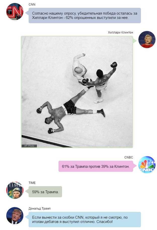 "Чужой" против "Хищницы": самые яркие моменты дебатов Трампа и Клинтон "Чужой" против "Хищницы": самые яркие моменты дебатов Трампа и Клинтон