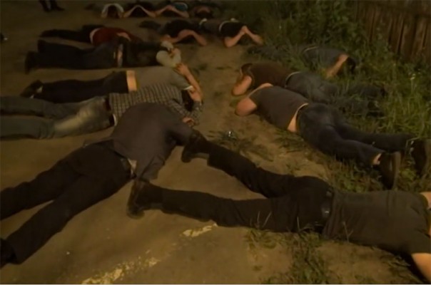 Целая сотня «братков» задержана на «сходке» в Подмосковье Целая сотня «братков» задержана на «сходке» в Подмосковье