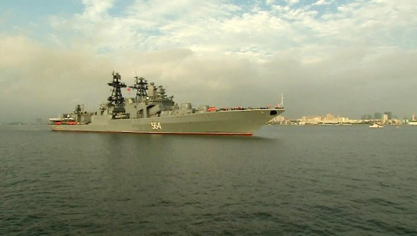 Российские и китайские моряки начали совместные учения в Южно-Китайском море