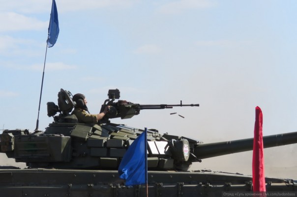 В ДНР завершился танковый биатлон между республиками. 